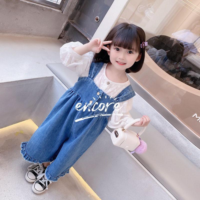 サロペット キッズ デニム オーバーオール オールインワン ロングパンツ ゆったり 秋冬 女の子 子供服 人気急上昇 130 小学生 80 韓国 子供服 90 1 カワイイ 100 110