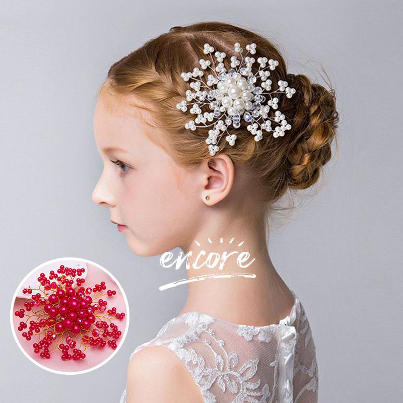 髪飾り ヘアクリップ 発表会 子供ドレス 七五三 アクセサリー 櫛 くし ヘア飾り 女の子 フォーマル ヘッドドレス パール かんざし ピアノ 結婚式 花嫁 成人式 Y Encore 通販 Yahoo ショッピング