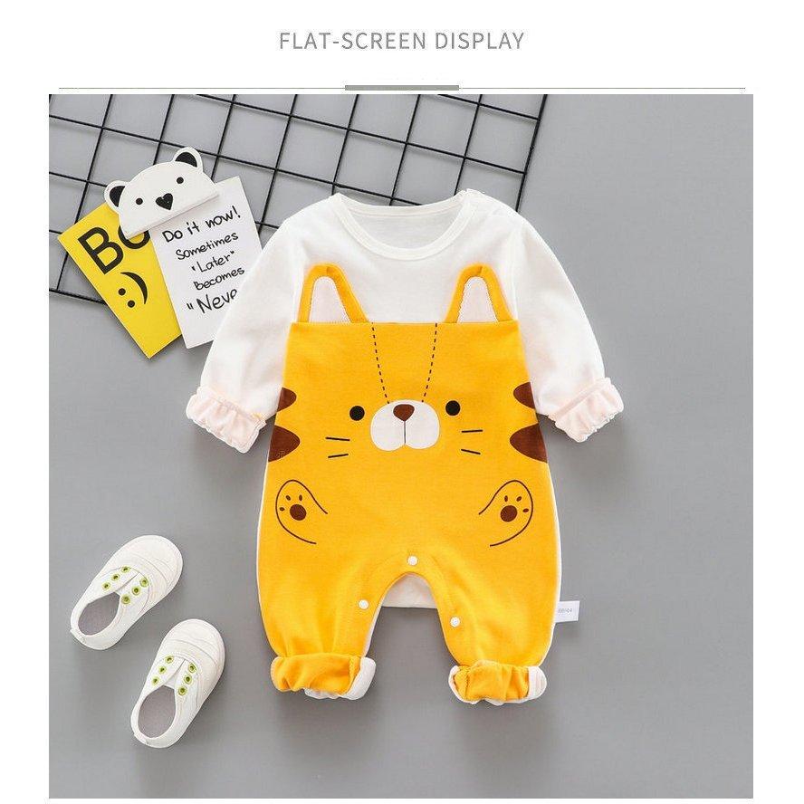 女の子 可愛い ロンーパース ベビー用品 ジップアップ 長袖 赤ちゃん服 カバーオール 男の子 男女 ベビー服 ベビーロンパース 乳児 新生児 オシャレ キッズ 名作