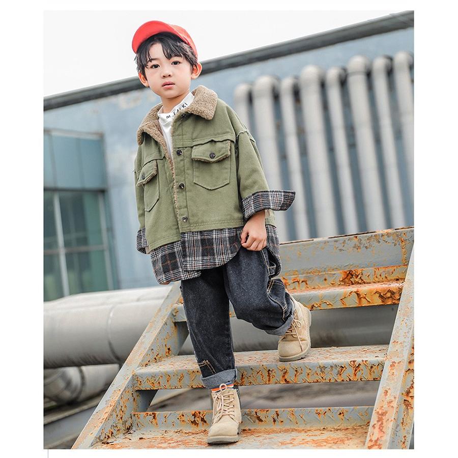 2色 韓国子供服 秋冬服 男の子 ショートコート 裹起毛 コート男児 アウター 通学 厚手 防寒 長袖 アウトドア おしゃれ 子ども服 カジュアル キッズコート Y Encore 通販 Yahoo ショッピング