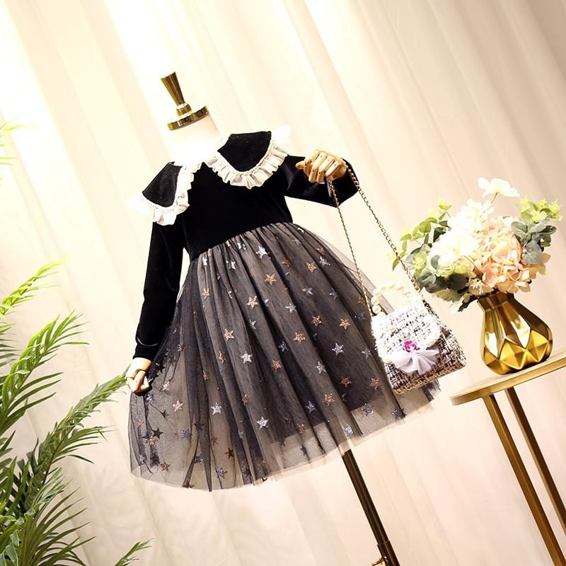 子供服 女の子 ワンピース 春秋冬 長袖 高級感 柔らか オシャレ お嬢様 カワイイ オシャレ 上品 入学式 卒業式 宴会 発表会 通園通学 激安単価で