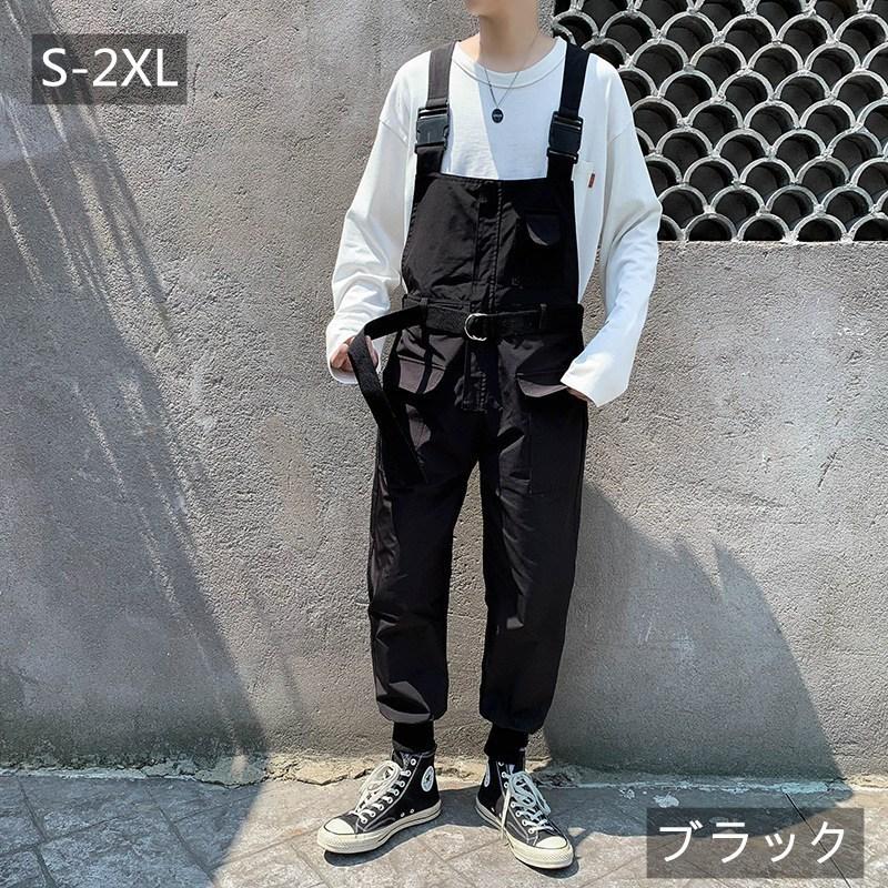 メンズファッション サロンペット 秋冬春 ロング ブラック グリーン 薄手 オーパーオール カジュアル カッコイイ ゆったり 柔らか 通学通勤 ｓから2xl Y Encore 通販 Yahoo ショッピング