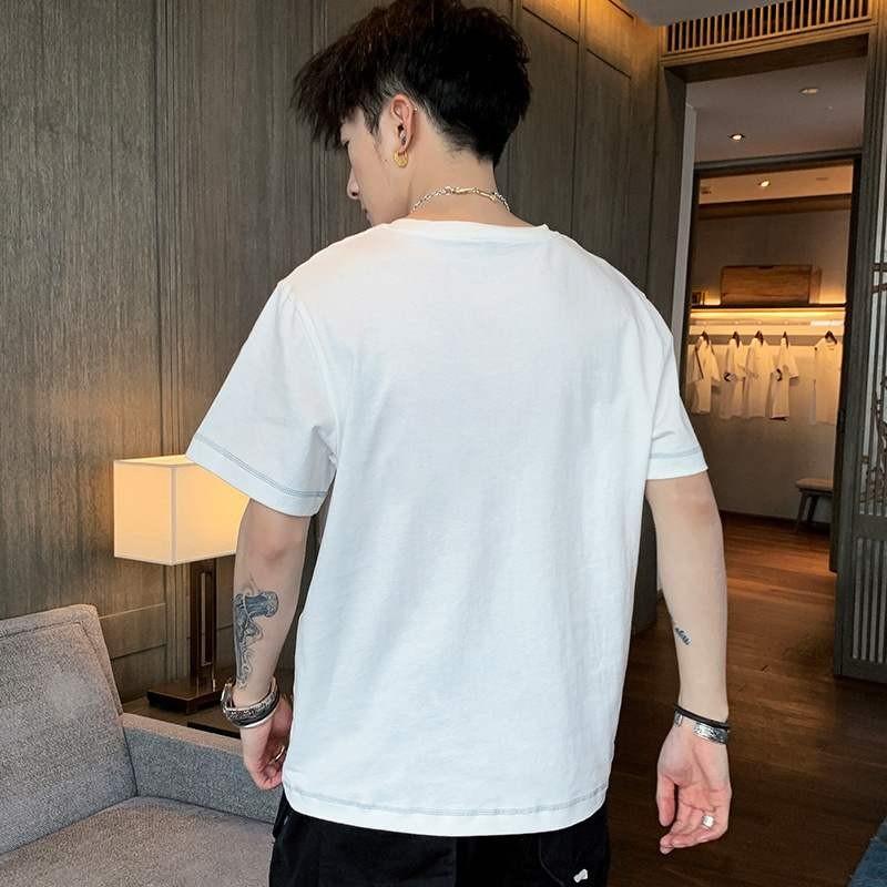 Tシャツ Tシャツ メンズ 半袖 丸首 半袖tシャツ 重ね着風 夏tシャツ メンズtシャツ ゆったり カジュアル おしゃれ トップス 夏物 新作 Y Encore 通販 Yahoo ショッピング