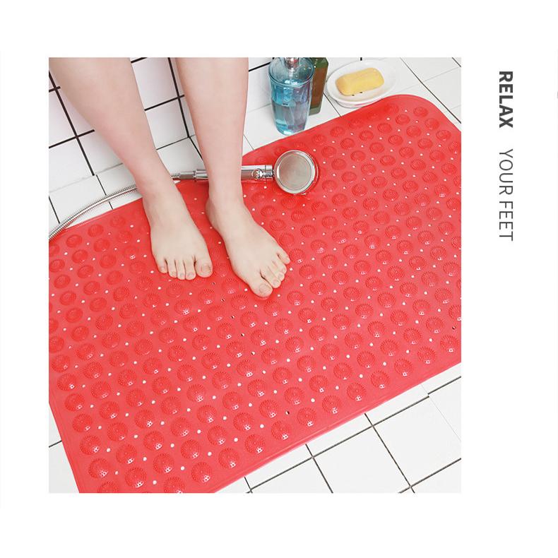 浴槽 滑り止めマット 洗濯機で丸洗い お風呂マット 転倒防止 小さい子供 介護用 浴槽用 吸盤付き 防カビ 86 56cm Y Encore 通販 Yahoo ショッピング