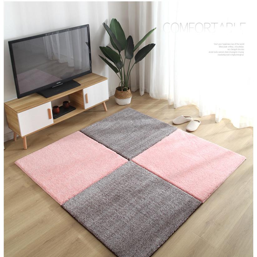 5色ラグ 洗えるマット ラグマット洗えるラグ シャギーラグ カーペット 畳 グレー 北欧2枚入100 100cmグリーンセンターラグおしゃれ じゅうたん リビングラグらぐ Y Encore 通販 Yahoo ショッピング