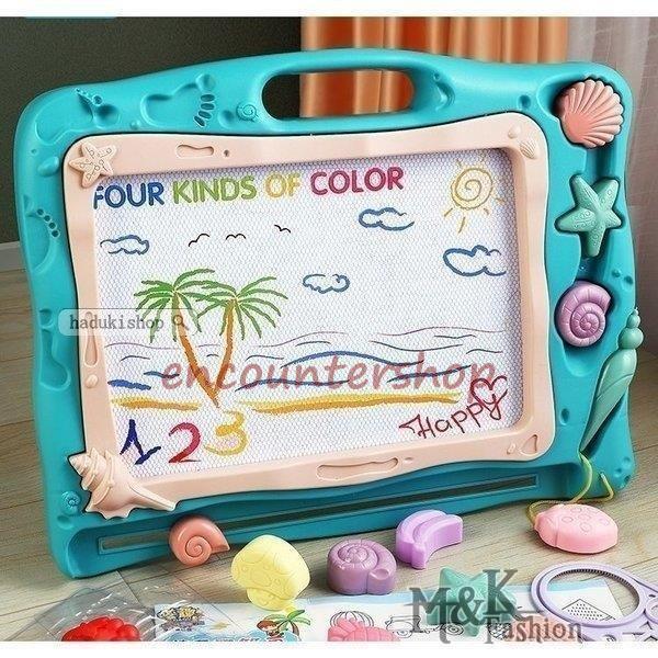 Encountershop知育玩具男の子 女の子 マグネット画板 ぺん 絵描き 誕生日プレゼント クリスマスプレゼント 出産祝い ギフト 学習 1歳 2 歳 3歳 4歳 日本限定