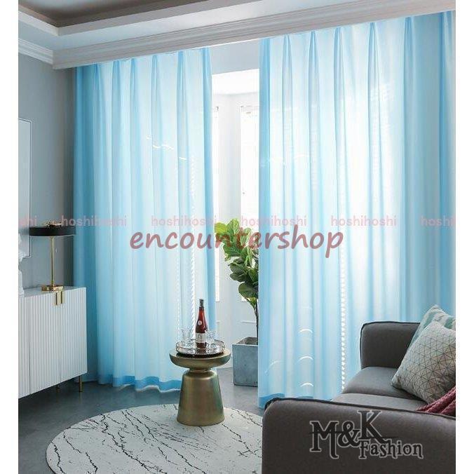 カーテン レースカーテン おしゃれ 北欧風 Ins風 半遮光 遮熱 Uvカット 無地 白 グレー ピンク ブルー 安い 洗濯機可能 姫系 腰窓 インテリア フック カーテン Zb8eurhyxl Superopticas Com