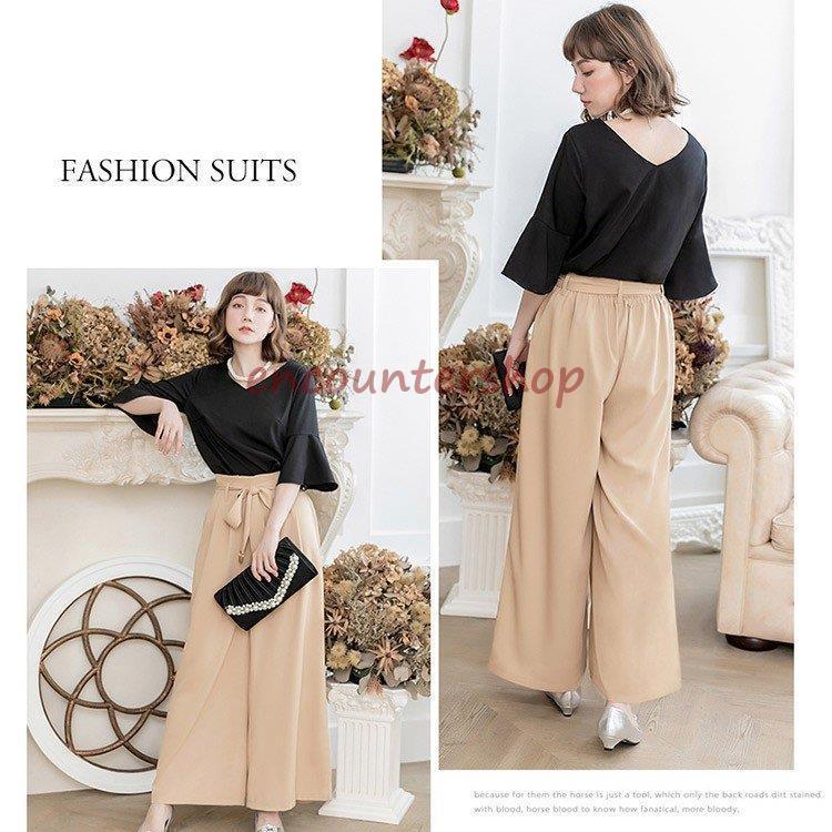 パンツドレス パーティードレス お呼ばれ 結婚式 パンツスタイル