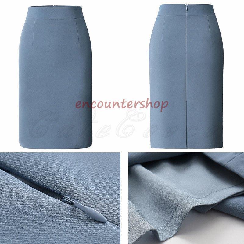 タイトスカート レディース ペンシルスカート 無地 膝丈 膝下 ハイウエスト ボトムス 美脚 フォーマル ビジネス 通勤 仕事 驚きの価格が実現