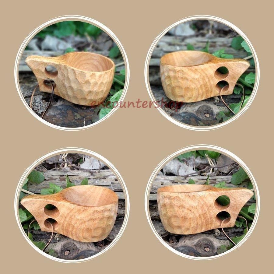 キャンプ アウトドア カップ ククサ 北欧モダン 天然木製 コーヒー