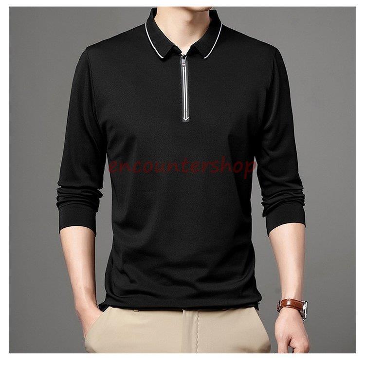 ポロシャツ 長袖 ゴルフシャツ メンズ ゴルフウエア トップス tシャツ