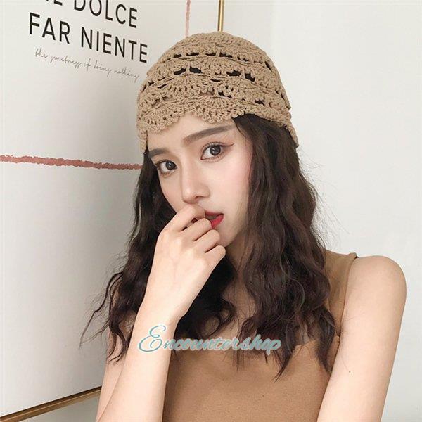 ベレー帽 帽子 レディース 春夏秋 レース 通気性 折りたため 涼しい
