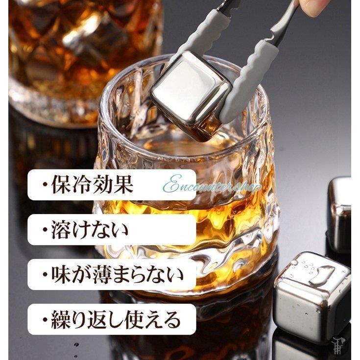 溶けない氷 アイスキューブ ステンレスアイス ステンレス氷