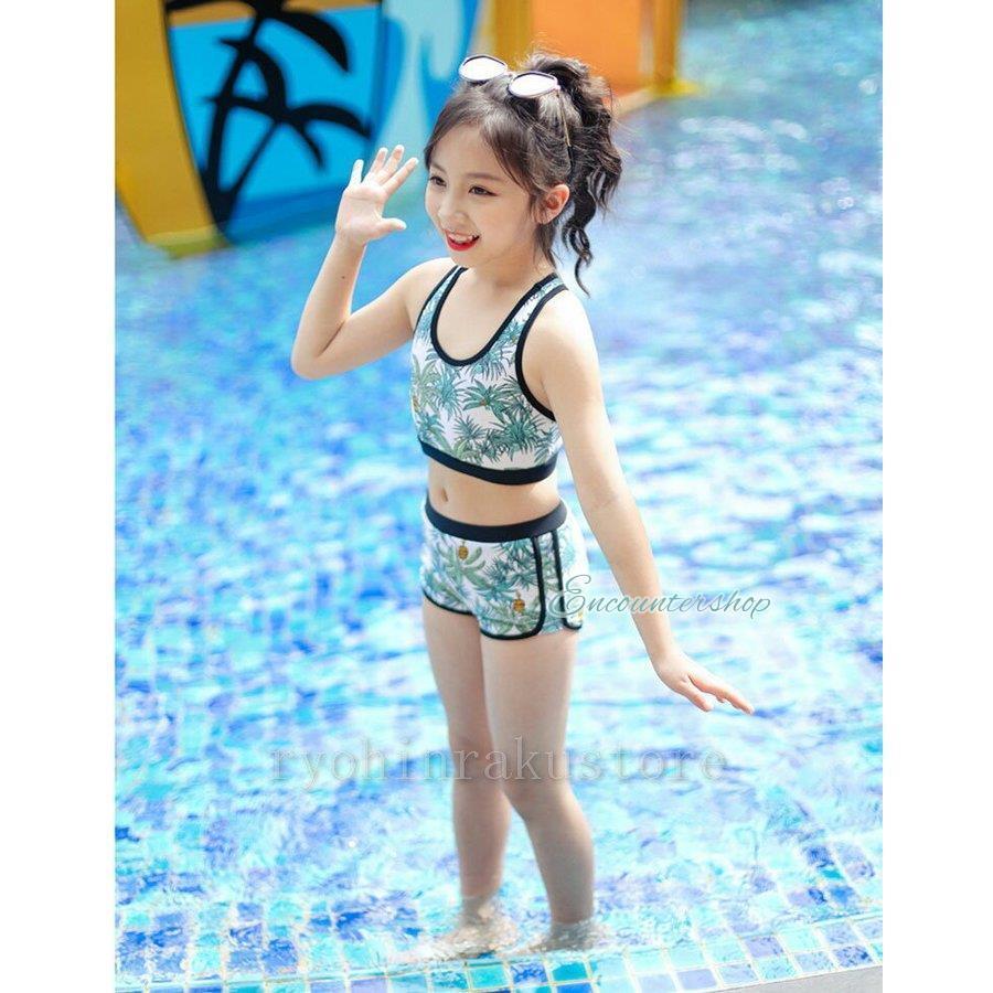 爆買 水着 女の子 キッズ セパレート 子供 ビキニ水着 タンキニ