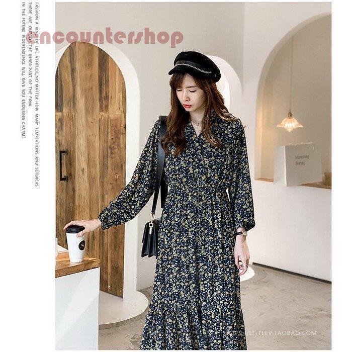 ワンピース レディース 40代マキシワンピース 春秋 長袖ワンピース v