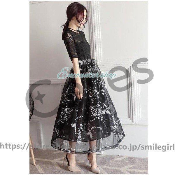 ワンピース レディース パーティドレス ミモレ丈 半袖 きれいめ 夏 パーティ 結婚式 発表会 30代 40代 50代 ワンピース レディース パーティドレス ミモレ丈 半袖 きれいめ 夏