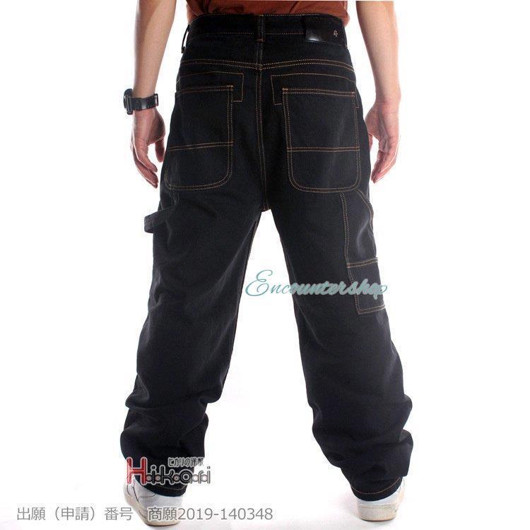 ジーンズ メンズ 太め 40代 50代 デニムパンツ ストレッチ ジーパン