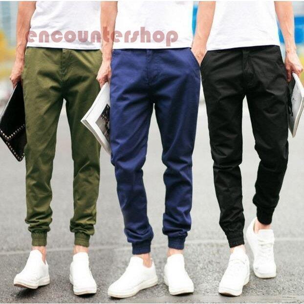 カジュアルパンツ メンズ ジョガーパンツ オンライン限定商品 無地 テーパードパンツ 九分丈 ズボン 春夏 ボトムズ 男性 ナチュラル