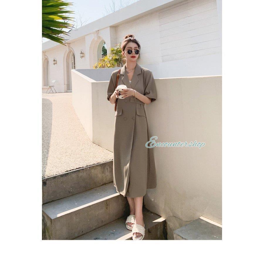 レディース スーツワンピース カジュアル フォーマル 結婚式 二次会