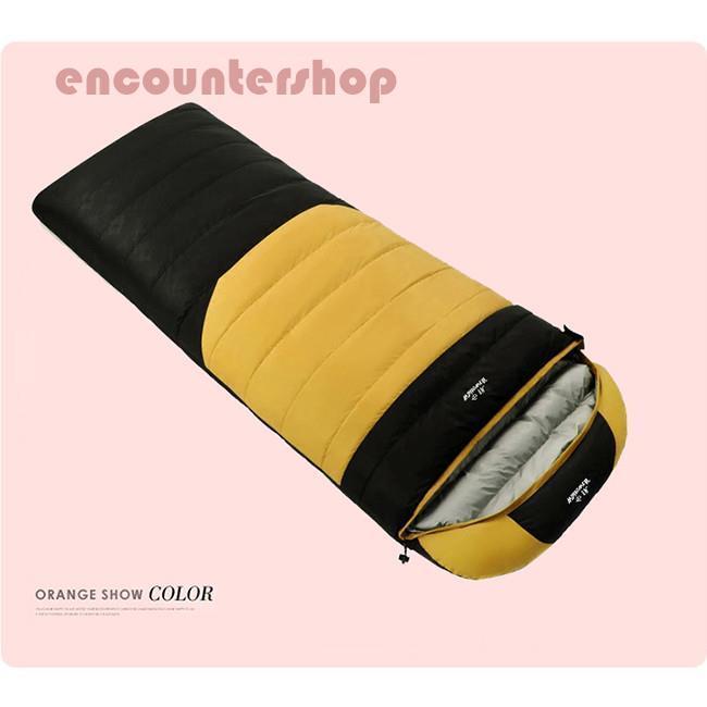 ダウン95% 寝袋 シュラフ【ダウン量1500g】アウトドア レジャー