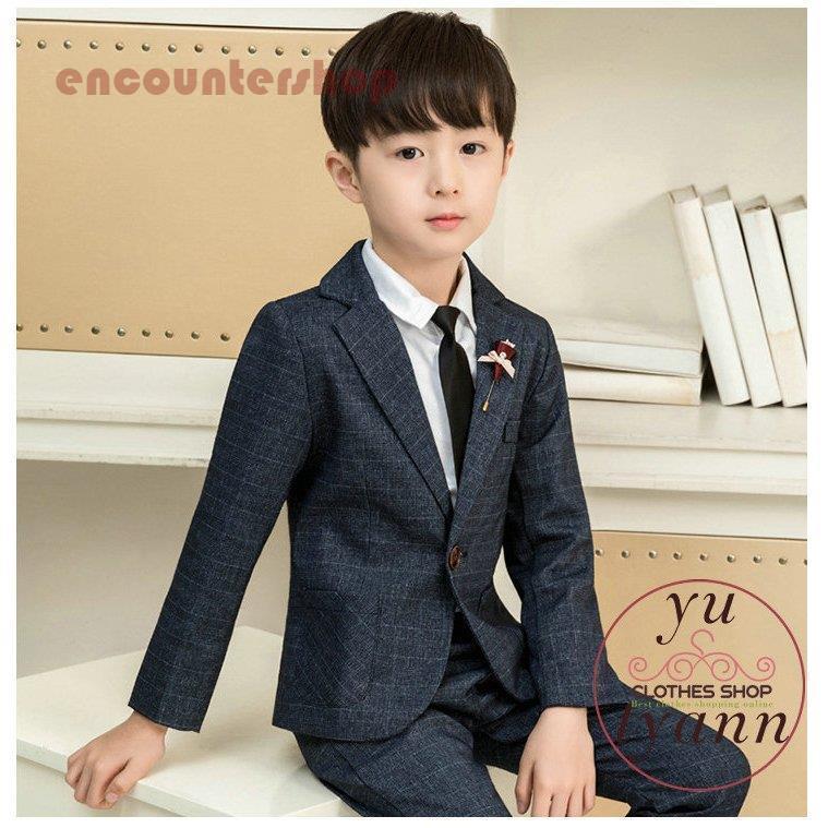 卒業式 入学式 スーツ 裏起毛 男の子 90 100 110 120 130 140 150