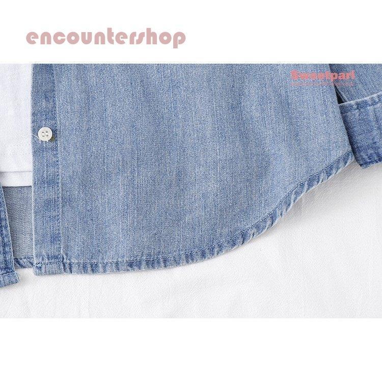 ダンガリーシャツ レディース デニム シャツ ダンガリー カジュアル
