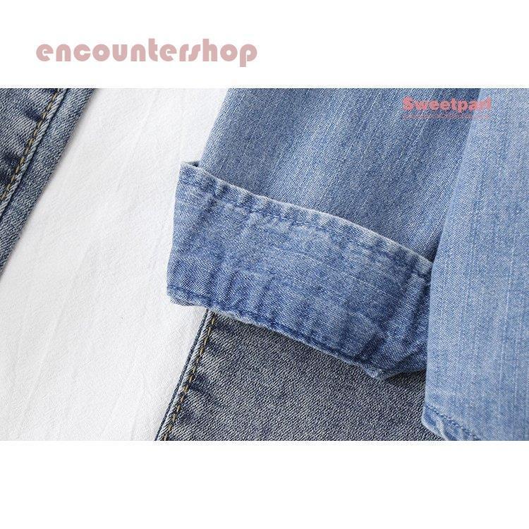 ダンガリーシャツ レディース デニム シャツ ダンガリー カジュアル