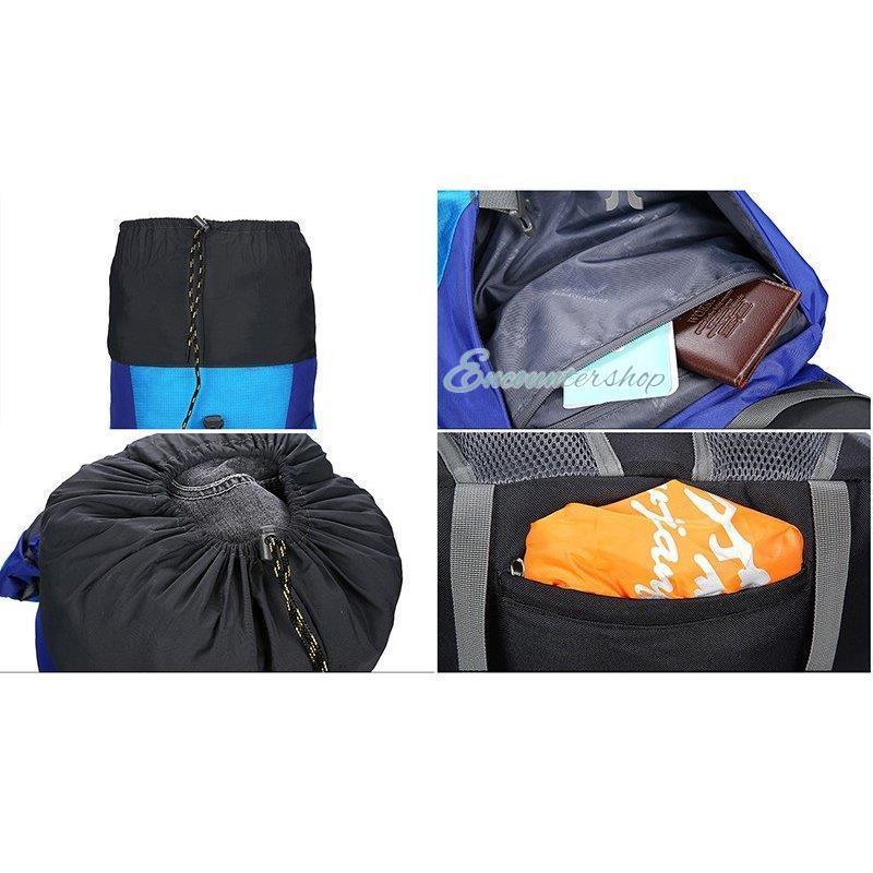 登山用リュック 70L+5L バックパック リュックサック 大容量 リュック 75L 登山 旅行 防災 遠足 軽量 撥水 アウトドア 男女兼用 ...