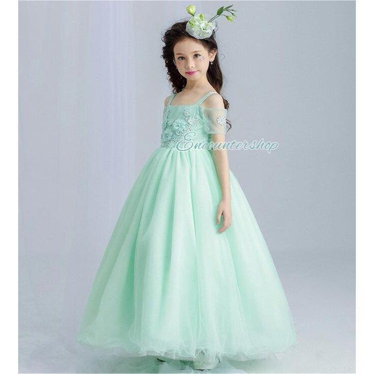 子供ドレス ピアノ発表会 ロング 発表会 子どもドレス フォーマル