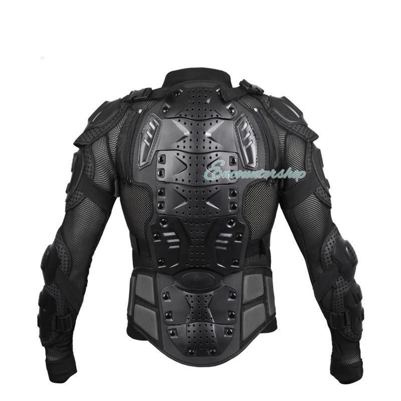 上半身 プロテクター バイク用 インナージャケット モトクロス ポケバイ スノボ スノーボード 背中 胸 ヒジ 腕 肩 腰 耐衝撃 ボディプロテクター ガード