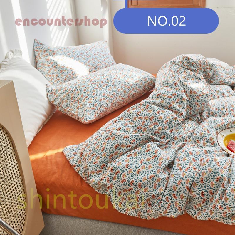 布団カバーセット シングル 3点セット 綿 花柄 北欧風 可愛い 布団カバーセット シングル 3点セット 綿 花柄 北欧風 可愛い