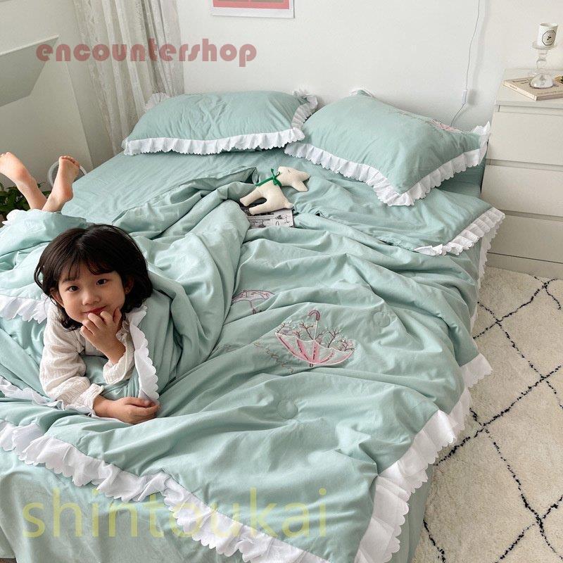 春夏 大 アイテム 肌掛け布団 シングル 肌掛けふとん 肌布団 可愛い