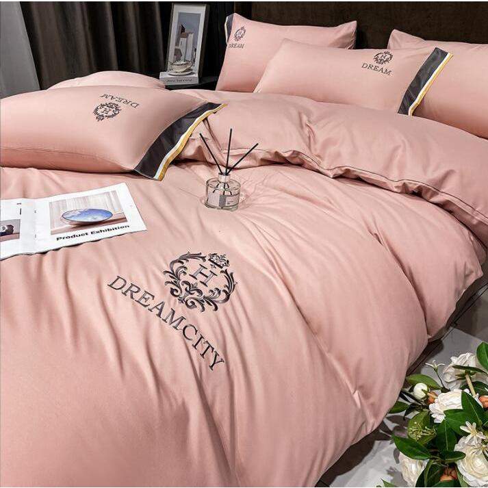 無地 シンプル 布団カバーセット セミダブル ダブル 北欧風 オシャレ