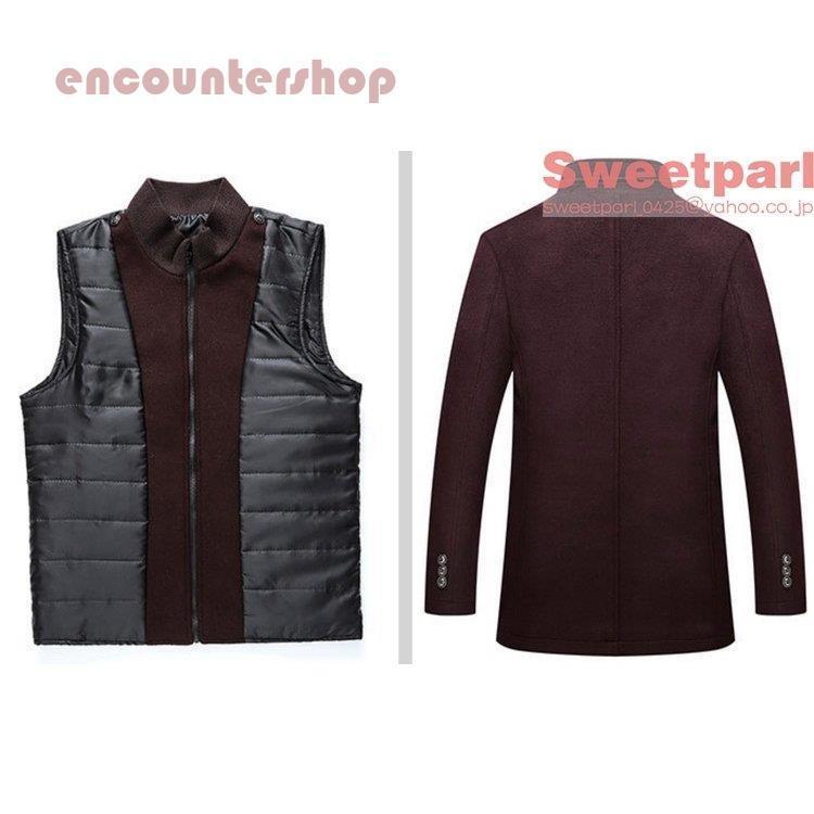 コート メンズ ビジネスコート ライナー着脱式 ハーフコート 男性用 春