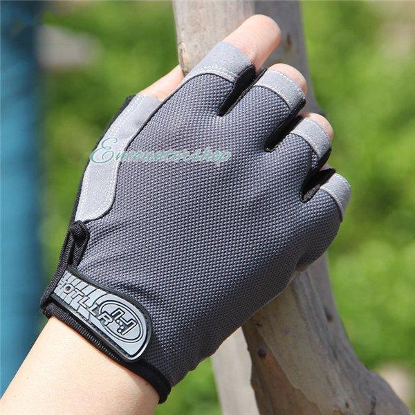 夏 手袋 紫外線対策 メンズ 運転 滑り止め 指なし アウトドア UVカット