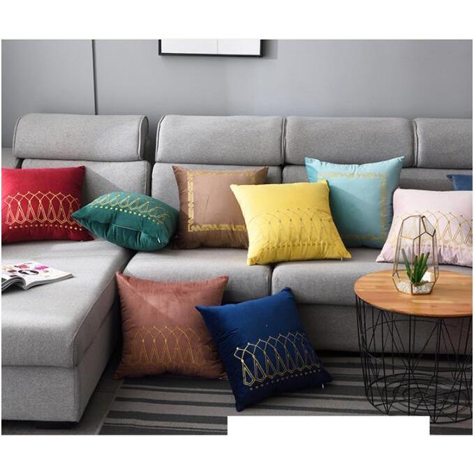 カタログギフトも クッションカバー 北欧風 45 45 部屋飾り 模様替え 座布団カバー 装飾枕カバー ソファ背当て おしゃれ 切替風 クッション カバー カラー H