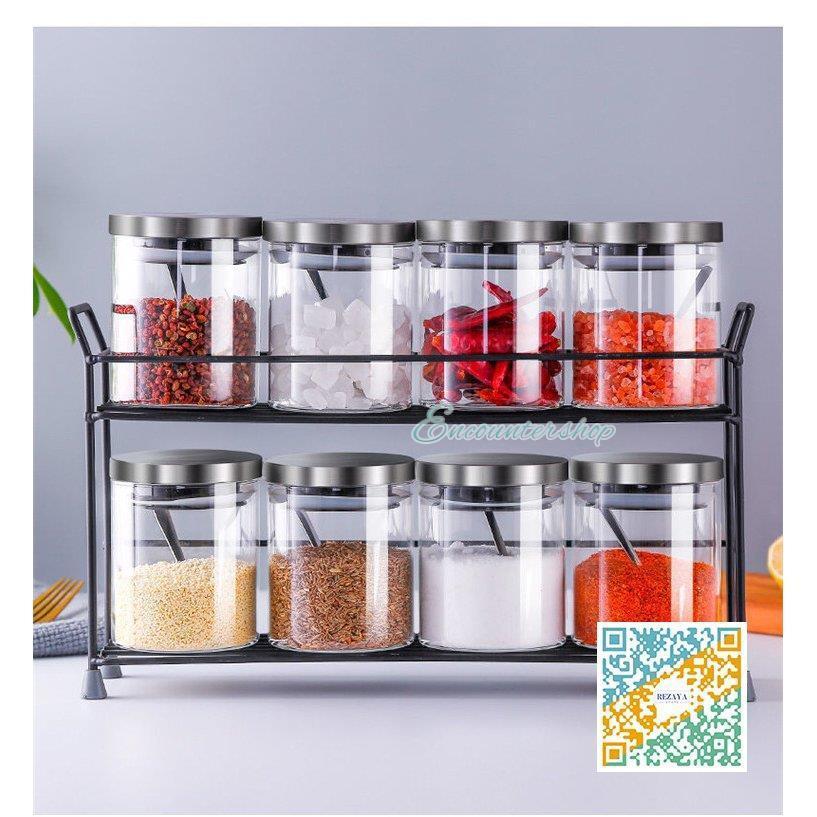 調味料入れ 調味料容器 ストッカー 収納ケース キッチン収納 保存容器 スパイスボトル　塩 胡椒 香辛料 砂糖 醤油