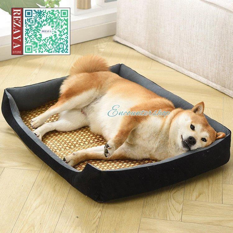 夏用 犬用 ペットベッド 猫 犬マット ペットソファ 小型犬中型犬大型犬 