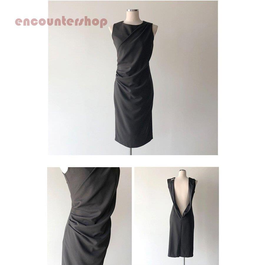 リアル 膝丈ワンピース 二次会 ドレス 結婚式 フォーマルワンピース きれいめ レディース ワンピース 40代 30代 黒ワンピース Ol 通勤 入学式 卒業式 タイトワンピース ワンピース サイズ S Www We Job Com