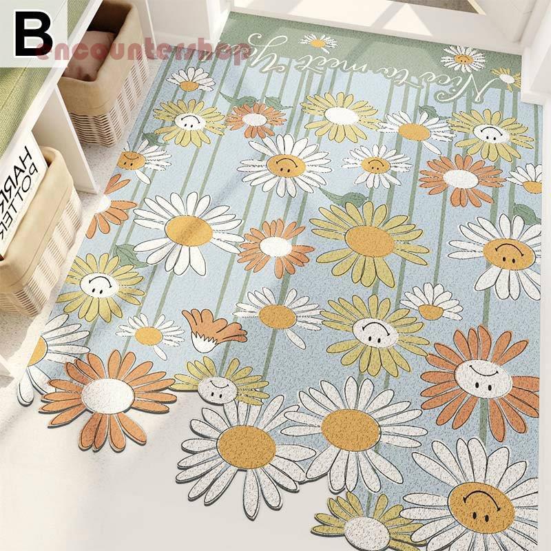 値頃 子供部屋 イラスト 花柄 玄関 おしゃれ シンプル 模様替え インテリア マット カーペット 柔らか Aek01a ブルー ホワイト アニマル柄 室内用玄関マット カラー A Morrismonument Com