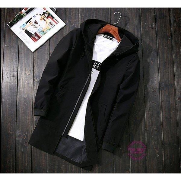 マウンテンパーカー メンズ ロング コート ウィンドブレーカー