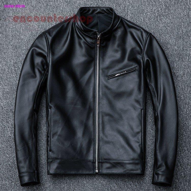 革ジャン レザージャケット メンズ 本革 バイク ライダース 羊革