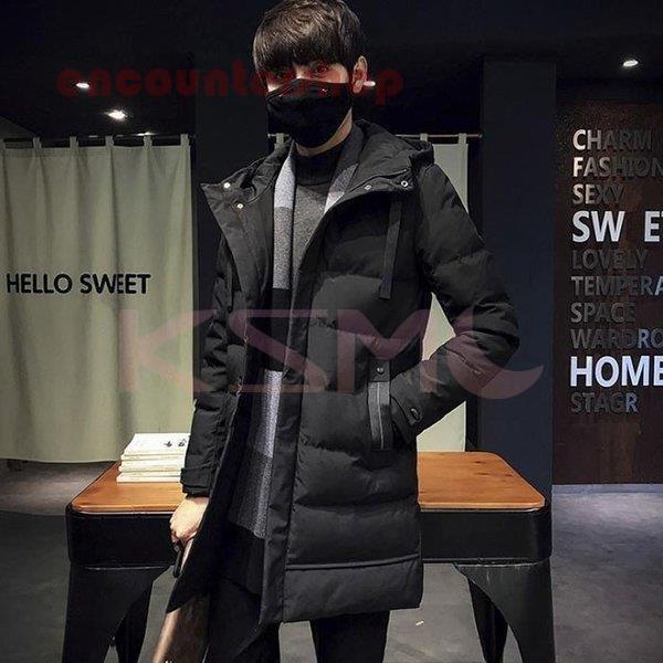 人気のファッションブランド ダウンコート 無地 ダウンコート ロング丈 メンズ 中綿コート メンズ 秋冬新作 通勤 オフィス 暖かい 高品質 防風 防寒 大きいサイズ 中綿ジャケット 無地 ダウンジャケット ロング丈 コート アウター Hermandad Estrella Org
