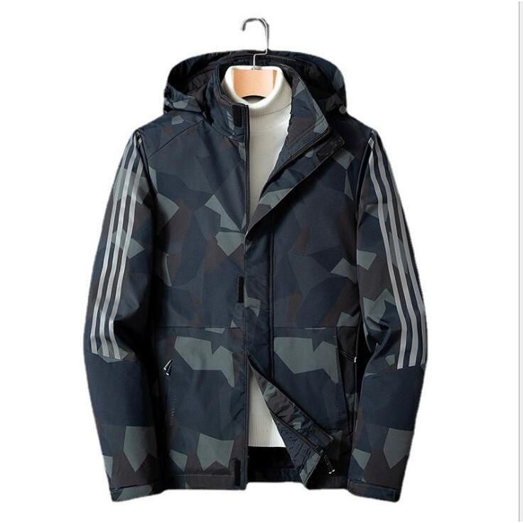 ダウンコート メンズ ショート丈 ダウンジャケット 無地 ライトダウン