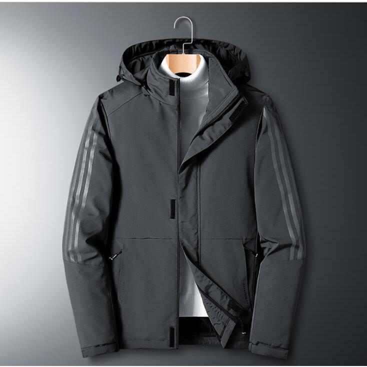 ダウンコート メンズ ショート丈 ダウンジャケット 無地 ライトダウン