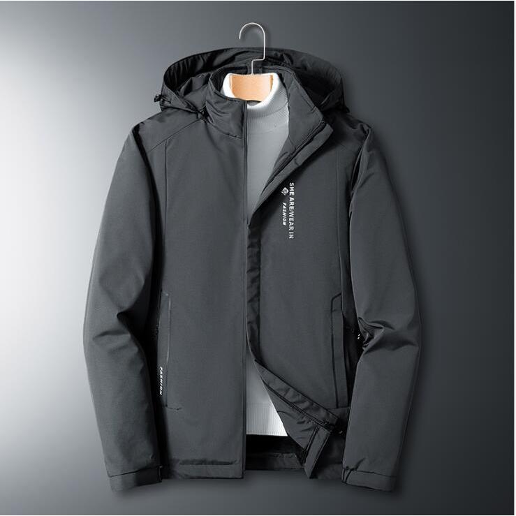 ダウンコート ショート メンズ ダウンジャケット コート 秋冬 暖かい 防風 ブルゾン アウトドア 立ち襟 秋冬 大きいサイズ 中綿 長袖 防寒 アウター 無地 ダウンコート メンズ ショート丈 ダウンジャケット 無地 ライトダウン