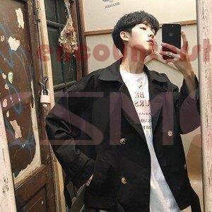 トレンチコート メンズ 長袖 ショート丈 長袖 無地 コート アウター アウター ショートコート ゆったり ゆったり 冬物 おしゃれ 通勤 新作 通学 Encountershop カジュアル 秋物 Dd07 Cjn287 一 番 安い アウトレット の