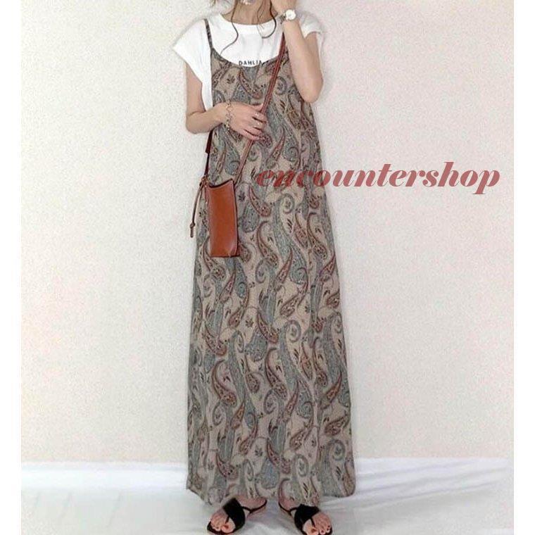 ワンピース ノースリーブワンピース ロングワンピース マキシ丈ワンピース シフォンワンピース Aラインワンピース ロング丈 民族風 D8vxhmvn4v ファッション Valleymill Com