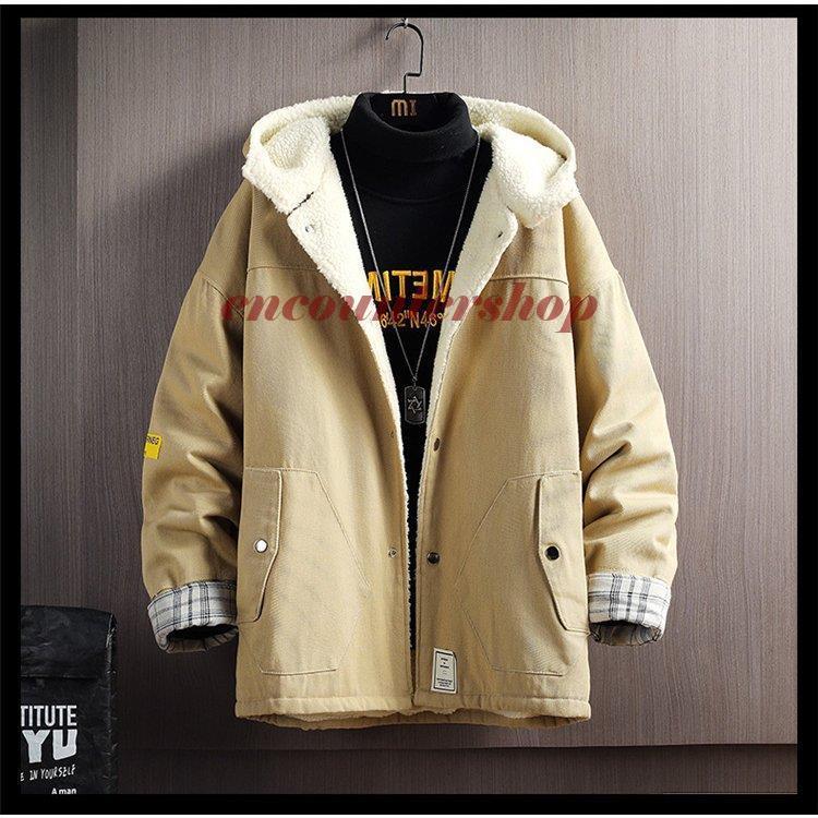 爆売りセール開催中 裏ボア 裏起毛 メンズ ジャケット 大きいサイズ ボアブルゾン 裏起毛 メンズ ジャケット 大きいサイズ ボアブルゾン 防寒アウター 秋冬 冬服 コート 暖かい 保温 ジャケット Oyostate Gov Ng