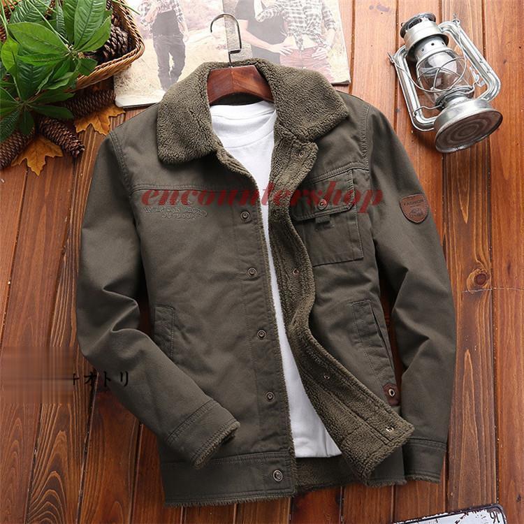 ミリタリージャケット N1 メンズ 40代 50代 防寒着 裏ボア ボアブルゾン 厚手 作業服 アウトドア あったか デッキジャケット ミリタリージャケット メンズ N1 ボアブルゾン アウター ブルゾン 防寒